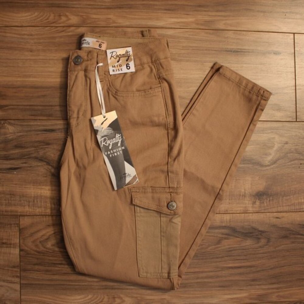 Royalty For Me Mid-Rise Cargo Skinny Pants 6